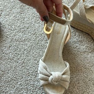 Wore these wedges maybe 2 times . They are-comfortable. .